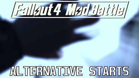 fallout 4 different start mod|alternative start mod fallout 4.